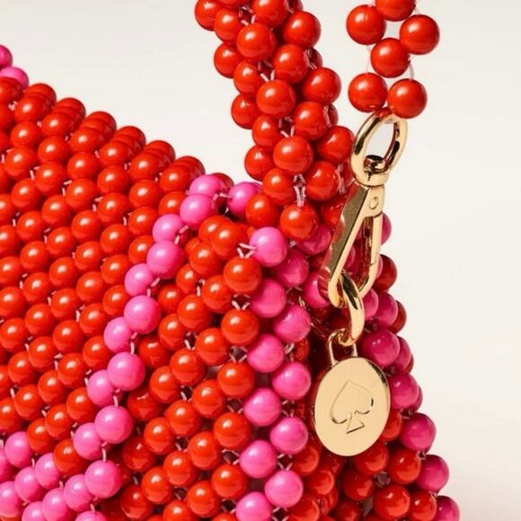 Colorblock beaded Kate Spade x Target beaded handbag - Picture 4 of 5